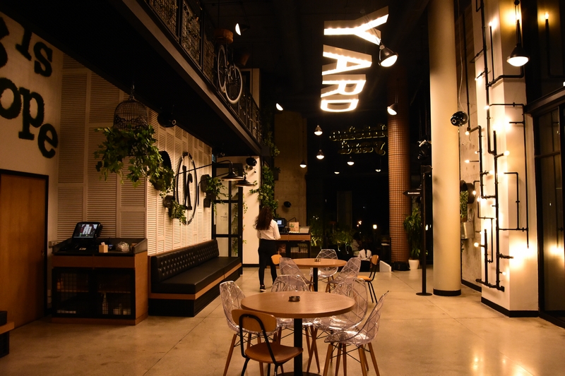 Kitchen Yard on Friday Night